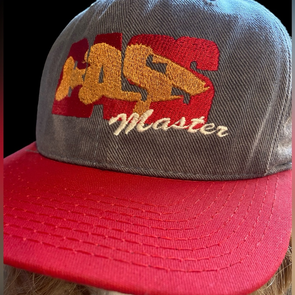 Men’s 1990’s bass master made in USA SnapBack hat cotton